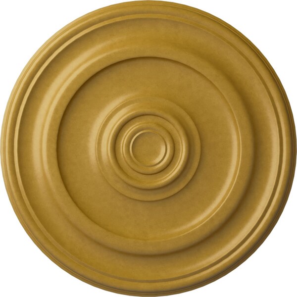 Ekena Millwork Kepler Traditional Medallion (For Canopies up to 5 1/4"), 23 5/8"OD x 1 3/4"P, Iridescent Gold CM24KPIGS - main
